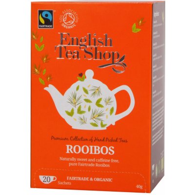 English Tea Shop Čaje Rooibos Čistý 20 s. – Sleviste.cz
