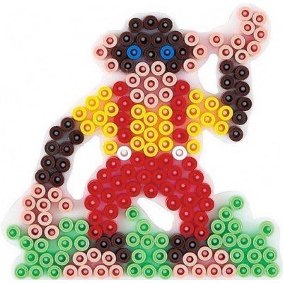 Podložka k zažehlovacím korálkům - opice - H297-07 – Hledejceny.cz