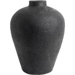 Ručně tvarovaná váza Muuubs Luna,40 cm | černá – Hledejceny.cz