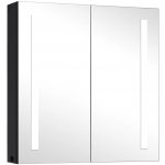 VidaXL LED koupelnová skřínka se zrcadlem 62x14x60 cm – Zboží Mobilmania