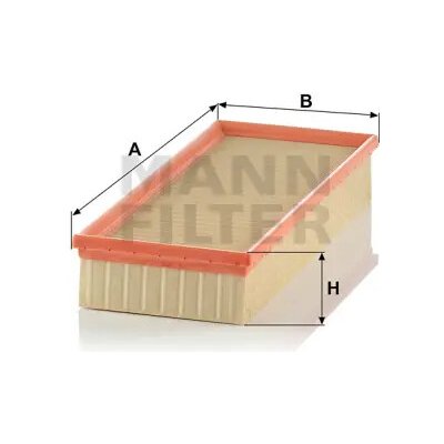 MANN FILTER Vzduchový filtr C 37 157 – Hledejceny.cz