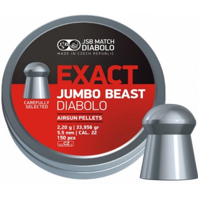 Diabolky JSB Exact Jumbo Beast 5,52 mm 150 ks – Zbozi.Blesk.cz