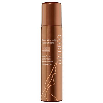 Artdeco Spray On Leg Foundation samoopalovací přípravek 70 Light/Medium 100 ml – Zbozi.Blesk.cz