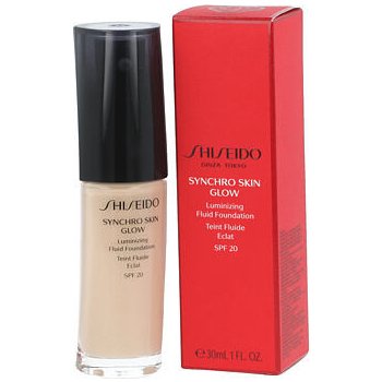 Shiseido Tekutý rozjasňující make-up Synchro Skin Glow SPF20 Luminizing Fluid Foundation Neutral 2 30 ml