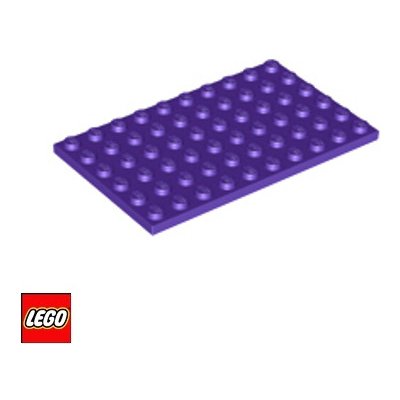 LEGO® 3033 Podložka 6x10 Fialová – Zboží Mobilmania
