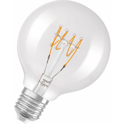 Osram LED globe E27 G80 4,8W 2 700K filament dim 4099854075704 – Hledejceny.cz