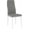 Jídelní židle MOB Collort Nova světle šedá / bílá