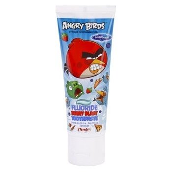 EP Line Angry Birds Firefly zubní pasta pro děti Fluoride Berry Blast 75 ml