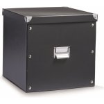 ZELLER Box pro skladování 34 x 33 x 32 cm barva černá – Zboží Dáma