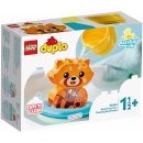 LEGO® DUPLO® 10964 Legrace ve vaně: Plovoucí panda červená