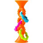 FAT BRAIN chrastítko pipSquiz Loops oranžové – Zboží Dáma