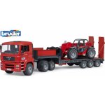 Bruder 2774 Podvalník MAN TGA s teleskopickým nakladačem Manitou – Zboží Dáma