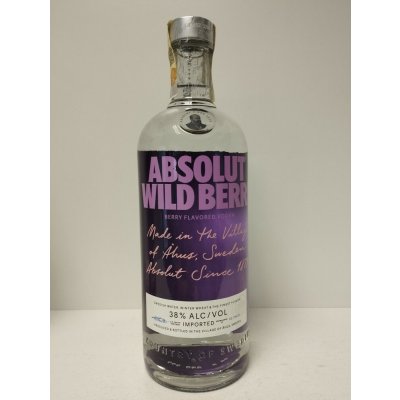 Absolut Wild Berri 38% 1 l (holá láhev) – Zboží Dáma