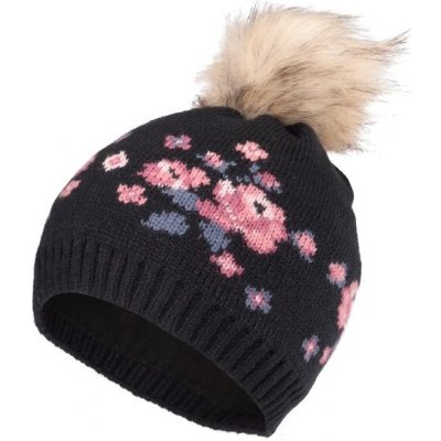 Lewro PRIMROSE dívčí pletená čepice tmavě modrá – Zboží Mobilmania