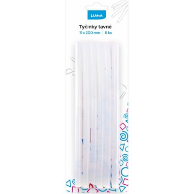 Tavné tyčinky Luma 11 x 200mm, 6ks – Zboží Dáma