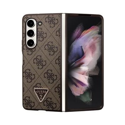 Pouzdro Guess hard Samsung Galaxy Z Fold 5 hnědé 4G Triangle – Zbozi.Blesk.cz