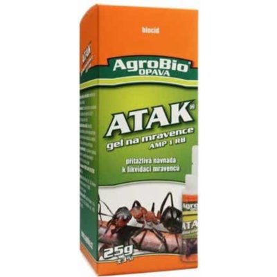AgroBio Atak gel na mravence 25 g – Zboží Mobilmania