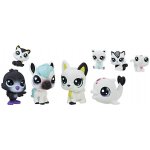 Hasbro Littlest Pet Shop Černobílý set 8 ks zvířátek – Zbozi.Blesk.cz