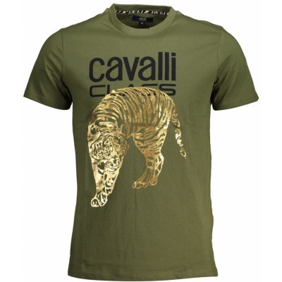 Cavalli Class T-Shirt Short Sleeve man GREEN