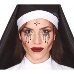 Nalepovací kamínky na obličej Jeptiška – Zboží Dáma