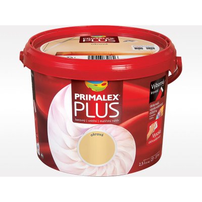 Primalex Plus 2,5 l - okrová – Zboží Mobilmania