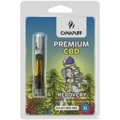 CanaPuff RECOVERY cartridge CBD 95%, 0,5 ml – Zbozi.Blesk.cz