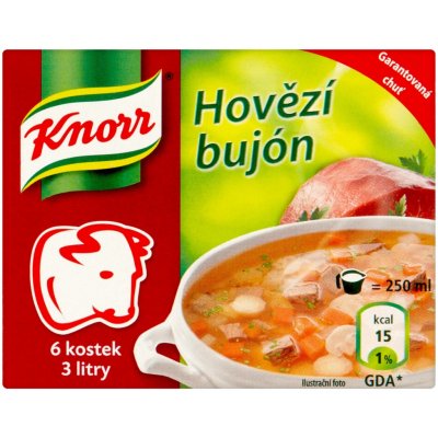 Knorr Hovězí bujón 6 x 10 g – Zboží Dáma