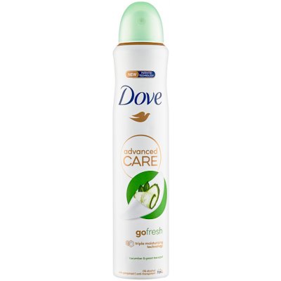 Dove Advanced Care Go Fresh Okurka & Čaj deospray 200 ml – Zbozi.Blesk.cz