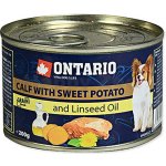 Ontario Mini Calf Sweetpotato Dandelion and linseed oil 200 g – Hledejceny.cz