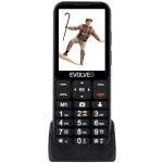 EVOLVEO EasyPhone LT, mobilní telefon pro seniory s nabíjecím stojánkem (černá barva) – Zboží Mobilmania