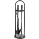 J.A.D. Tools stojan + nářadí krbová sada 24 x 6,5 x 69 cm – Hledejceny.cz
