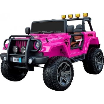 Mamido elektrické autíčko Jeep Monster WXE 4x4 růžová