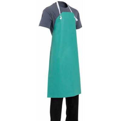 Whites Chefs Clothing profesionální voděodolná náprsní zástěra zelená – Hledejceny.cz