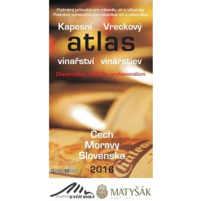 Kapesní atlas vinařství Čech Moravy Slovenska 2016