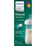 Philips Avent láhev Natural Response skleněná transparentní 240 ml – Hledejceny.cz