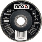 Yato Kotouč lamelový korundový 125 x 22,2 mm P40 YT-83292 – Sleviste.cz