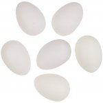 Vajíčka bílá 8 cm, 6 ks – Zbozi.Blesk.cz