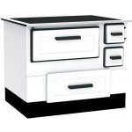 Alfa Plam sporák Alfa 55 ECO bílý levý – Zboží Mobilmania