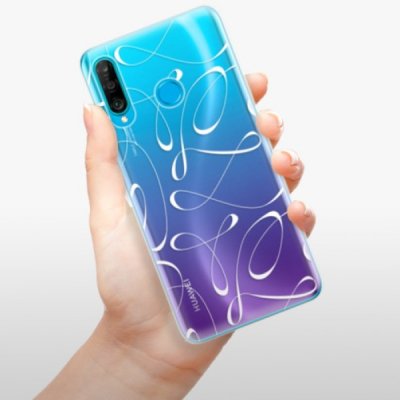 Pouzdro iSaprio - Fancy Huawei P30 Lite bílé – Zboží Mobilmania