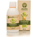 Ekolife Natura Liposomal Vitamin C ananas 750 mg 250 ml – Hledejceny.cz