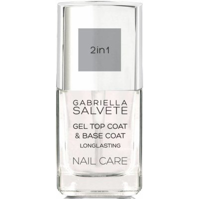 Gabriella Salvete Nail Care Top & Base Coat gelový vrchní lak 11 ml – Zboží Dáma