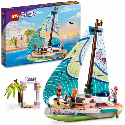 LEGO® Friends 41716 Stephanie a dobrodružství na plachetnici – Zboží Živě