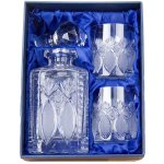 ONTE CRYSTAL Whisky set se skleničkami Exclusive Varianty setu: Karafa + 2 skleničky 330 ml – Zbozi.Blesk.cz