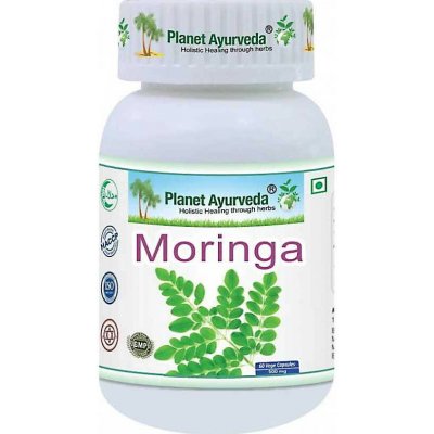 Planet Ayurveda Moringa extrakt 12:1 500 mg 60 kapslí – Hledejceny.cz