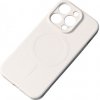 Pouzdro a kryt na mobilní telefon Apple MG Silicone Magsafe iPhone 14 Pro, béžové