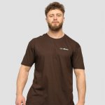 GymBeam tričko Basic Chocolate Brown – Zboží Dáma