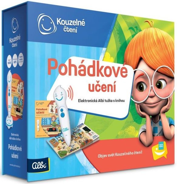 Albi Kouzelné čtení Elektronická tužka a kniha Pohádkové učení od 1 789 Kč  - Heureka.cz