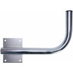 Držák anténní boční pravý 50 cm, s plotnou 14x11, zinek galva – Hledejceny.cz