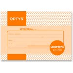 Optys 1080 Stvrzenka samopropisovací A6 100 listů – Sleviste.cz