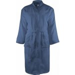 The One Towelling Klasický froté župan ve volném střihu modrá denim – Zboží Dáma